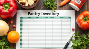 How To Make A Pantry Inventory List