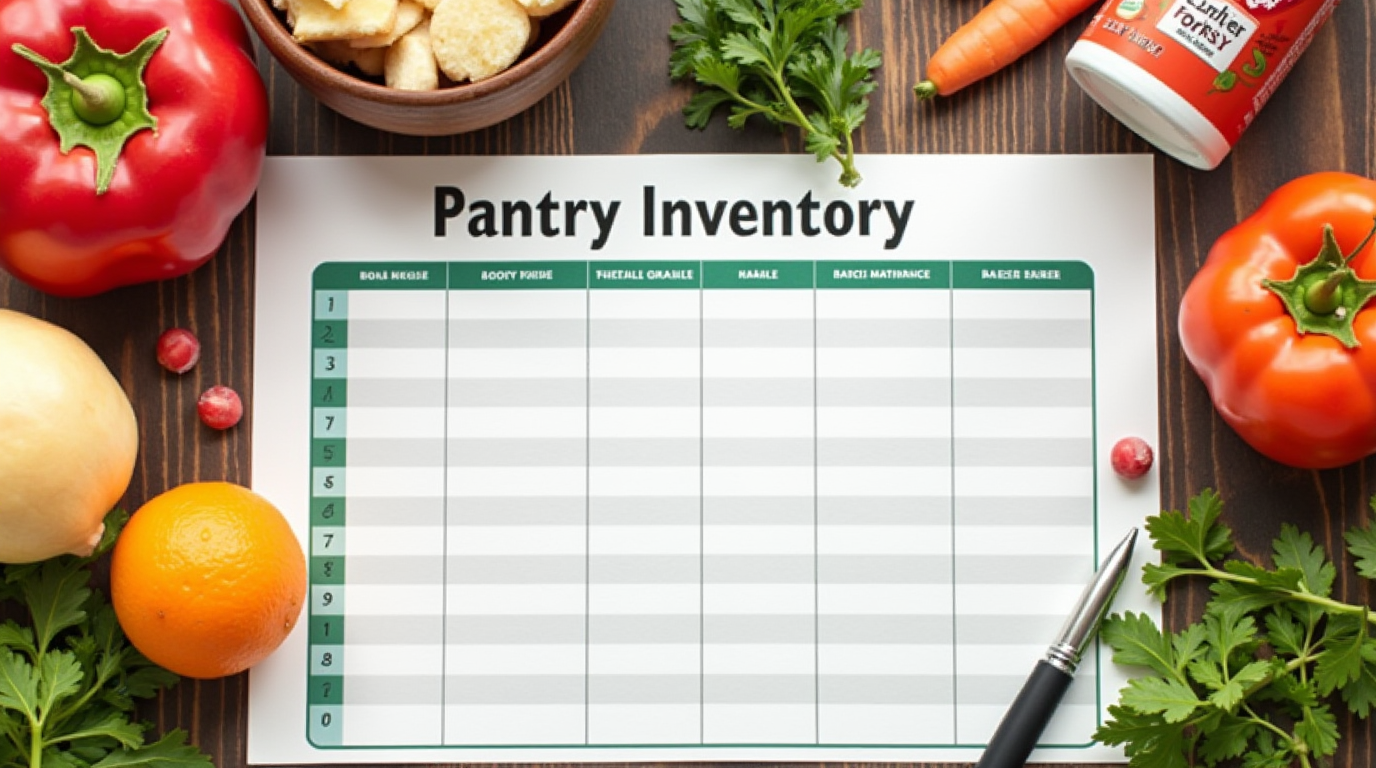 How To Make A Pantry Inventory List