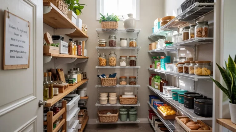 Small Walk-In Pantry Ideas
