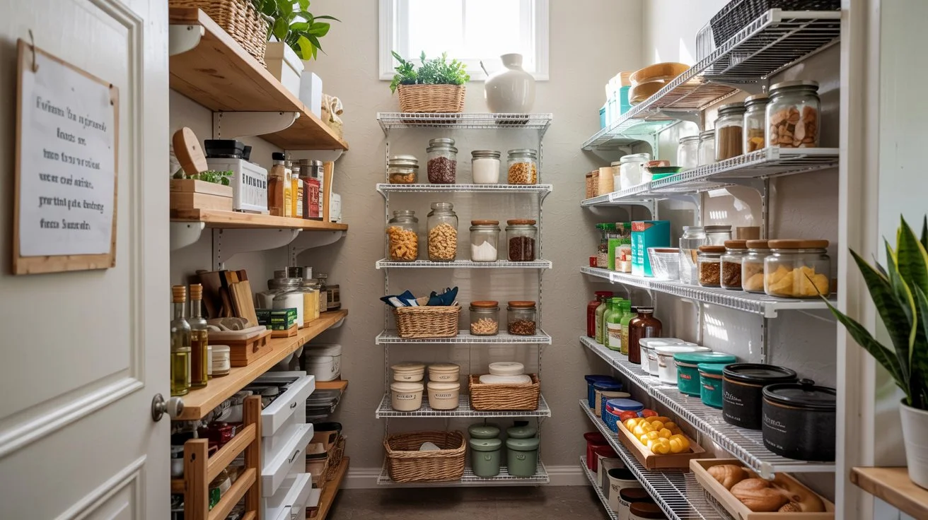 Small Walk-In Pantry Ideas